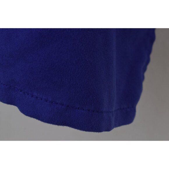 Vintage 90s Purple Polyester Shirt size 1 - Picture 7 of 10